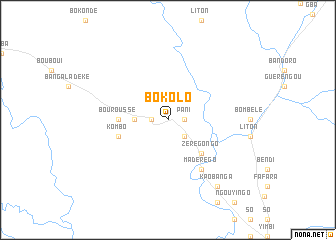 map of Bokolo