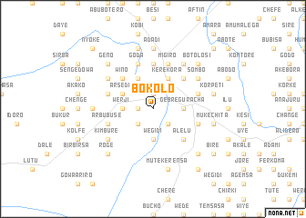 map of Bokolo