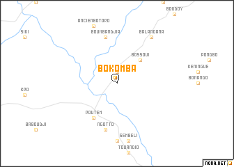 map of Bokomba