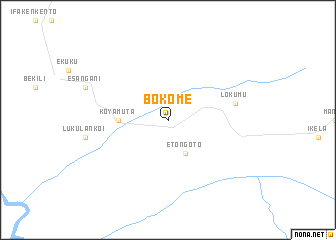 map of Bokome