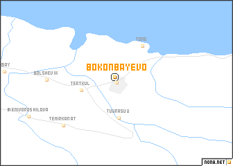 map of Bokonbayevo