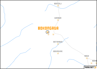 map of Bokongada