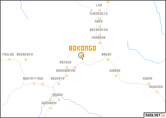 map of Bokongo
