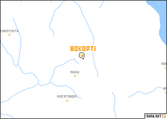 map of Bokopti