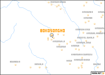 map of Boko Songho