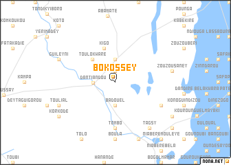 map of Bokossey