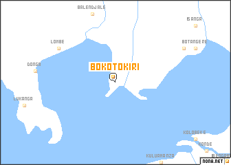 map of Bokotokiri