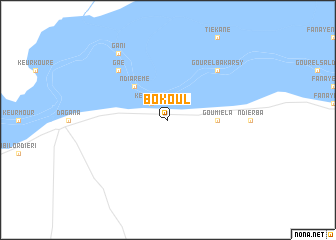 map of Bokoul