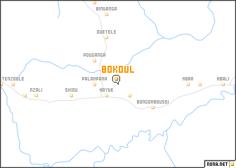 map of Bokoul