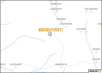 map of Bokoutinnti