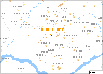 map of Boko Village