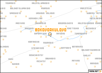 map of Bokovo-Akulovo