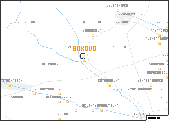map of Bokovo