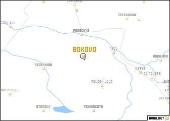 map of Bokovo