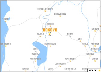 map of Bokoyo