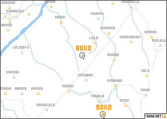 map of Boko