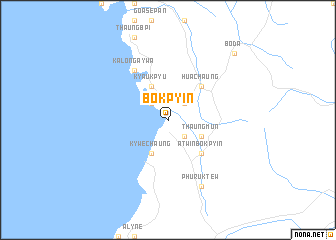 map of Bokpyin