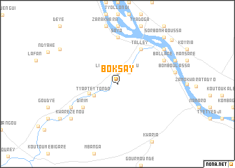 map of Boksay