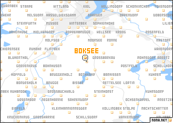 map of Boksee