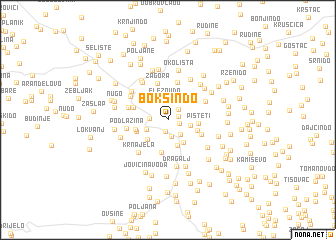 map of Bokšin Do