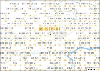 map of Bokstraat