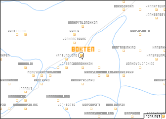 map of Bōk Ten