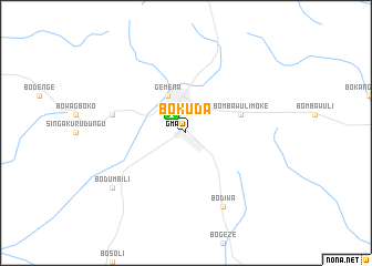 map of Bokuda