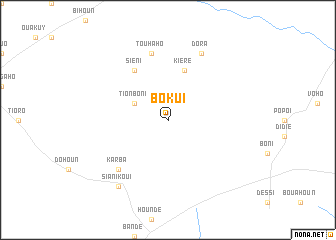 map of Bokui