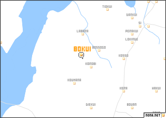 map of Bokui