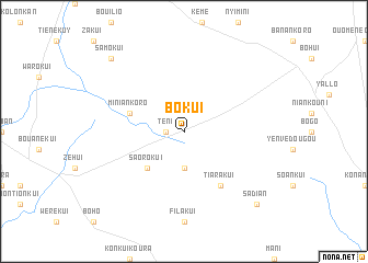 map of Bokui