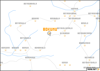 map of Bokumu