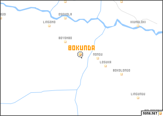 map of Bokunda
