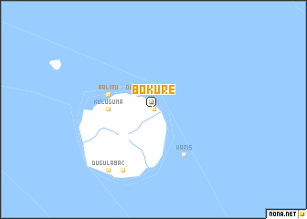 map of Bokure