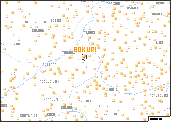 map of Bokuri