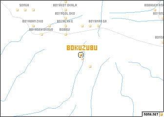 map of Bokuzubu