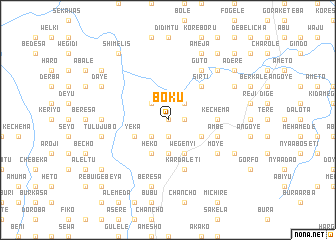 map of Bokʼu