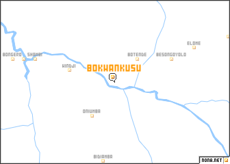 map of Bokwankusu