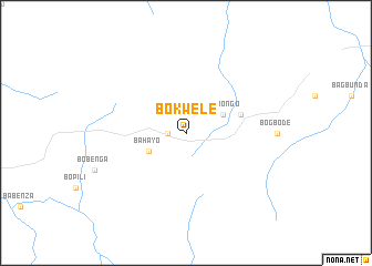 map of Bokwele