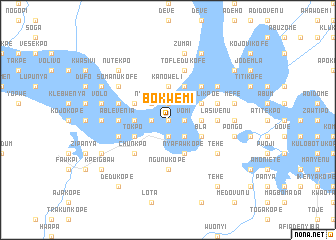 map of Bokwemi