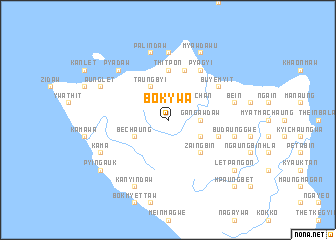 map of Bôkywa