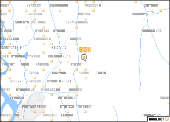 map of Bok