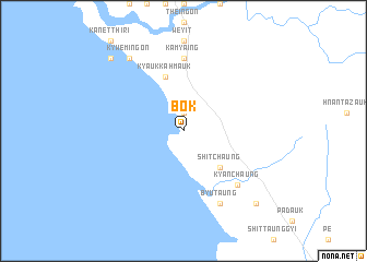 map of Bok