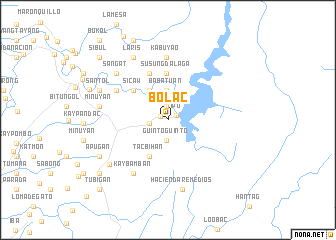 map of Bolac