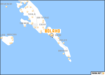 map of Bolaho