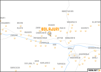 map of Bolajuri