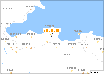 map of Bolalan