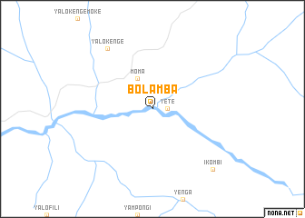 map of Bolamba