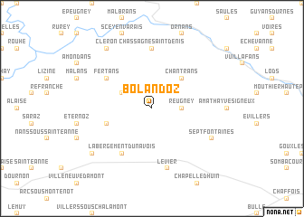 map of Bolandoz