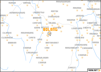 map of Bolang