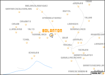 map of Bolanton